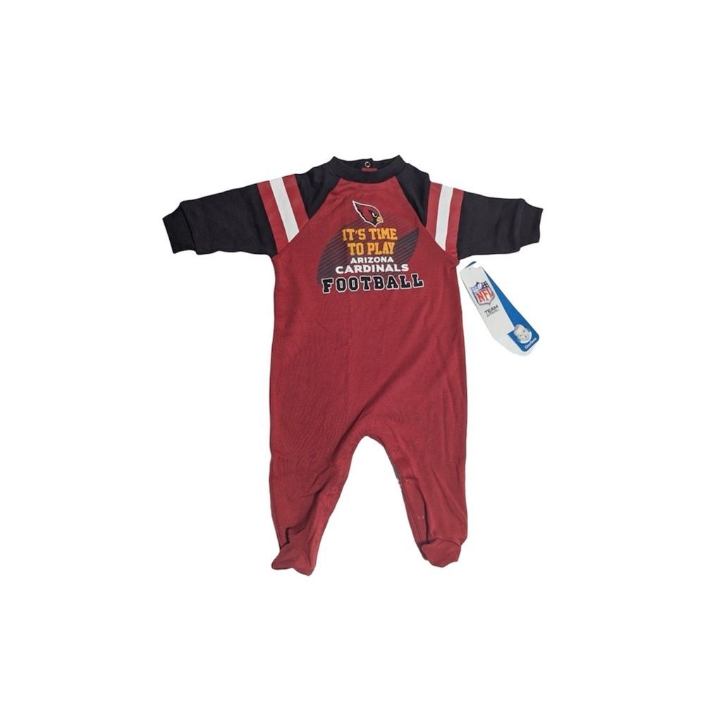 NWT Arizona Cardinals Baby Coverall NFL